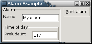Alarm Example